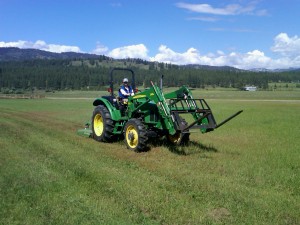 Tractor Driving Woman